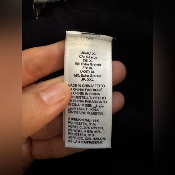 The Drop Women's Catalina Pull-on Rib Sweater Pant in black
XL - Picture 15 of 16